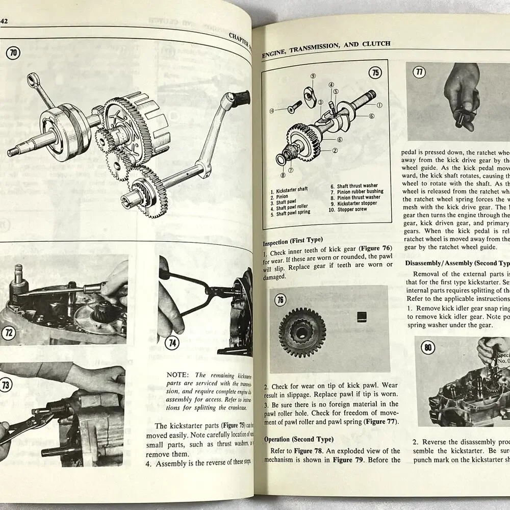 Clymer Suzuki 125-400cc Singles 1964-1979 Service Repair Performance Manual M369